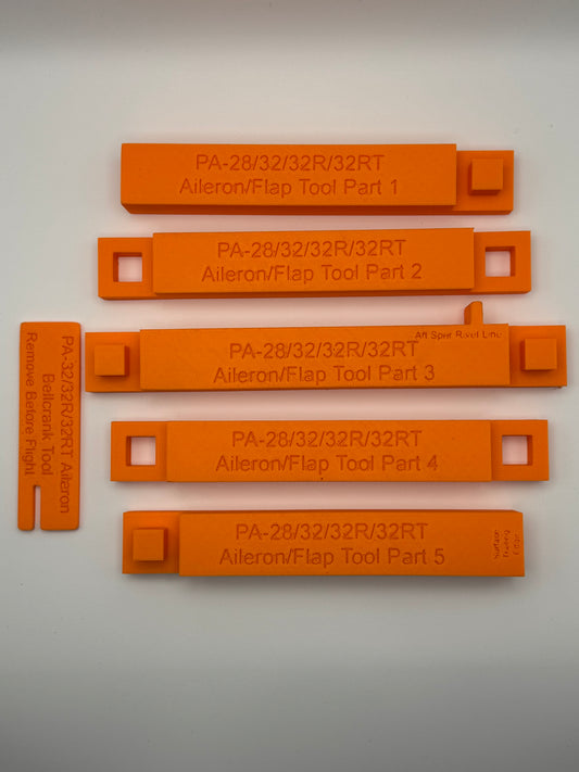 Piper Aileron and Flap Rigging Tools Kit for PA-28/28R, PA-32/32R/32RT, and PA-44 Aircraft