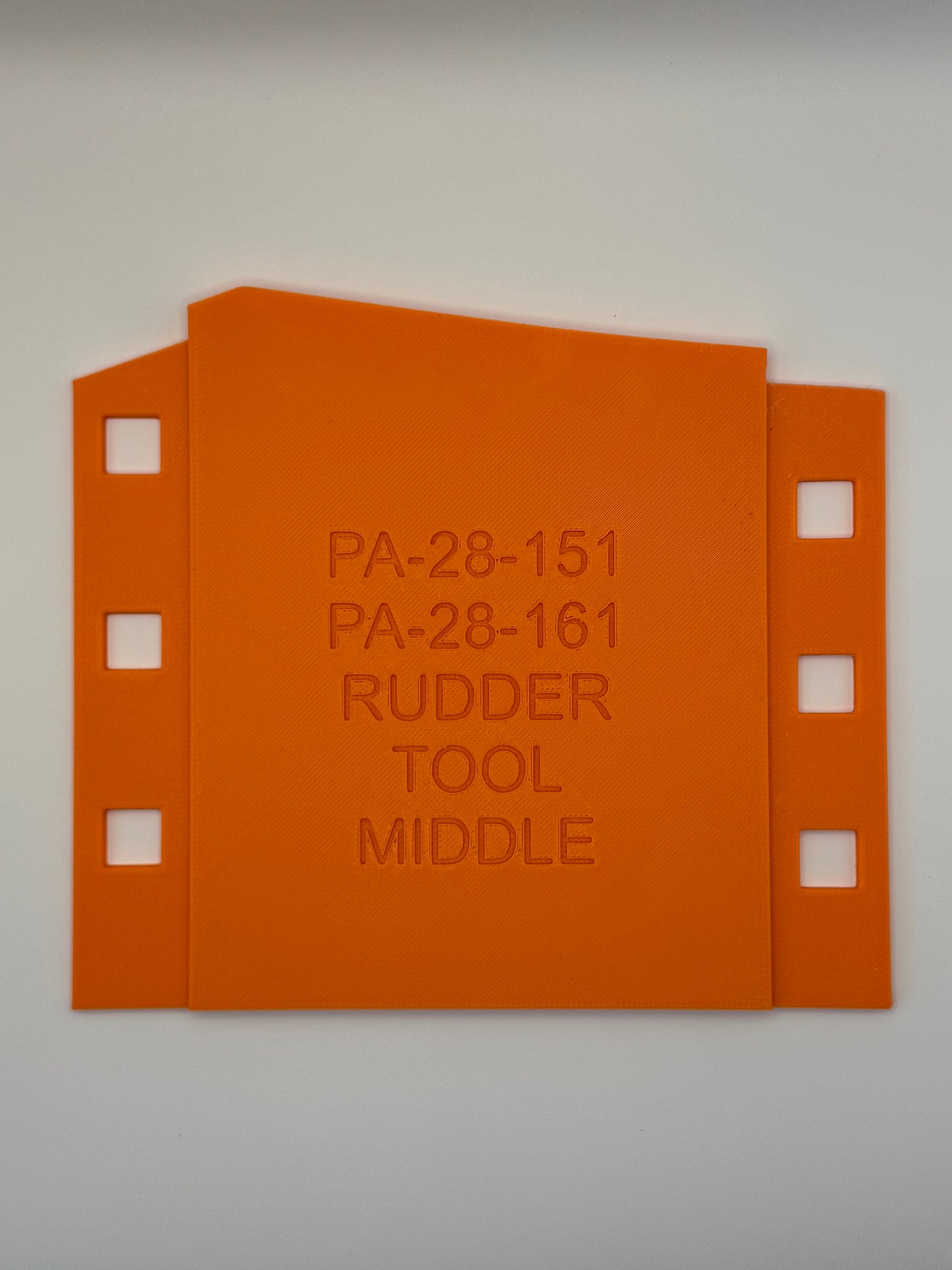 Rudder Rigging tool for Piper Warrior PA-28-151, 161 and PA-28R-201/201T