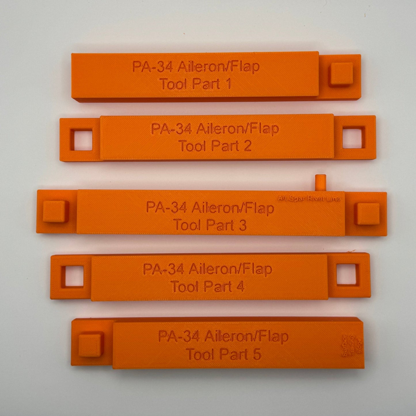Piper Aileron and Flap Rigging Tool for PA-34 Seneca