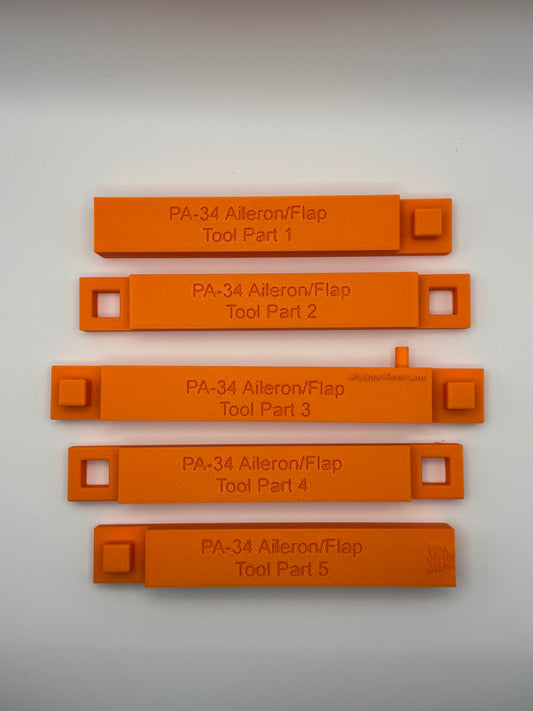 Piper Aileron and Flap Rigging Tool for PA-34 Seneca