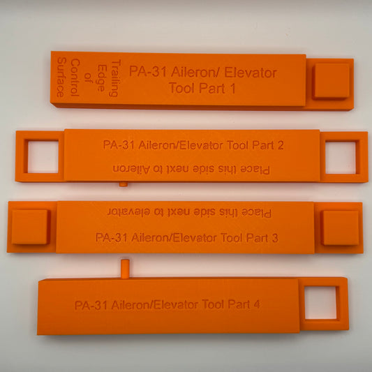 Piper Aileron and Elevator Rigging Tool for PA-31