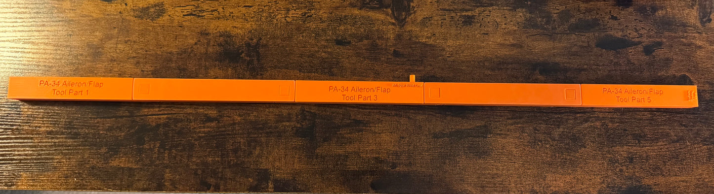 Piper Aileron and Flap Rigging Tool for PA-34 Seneca